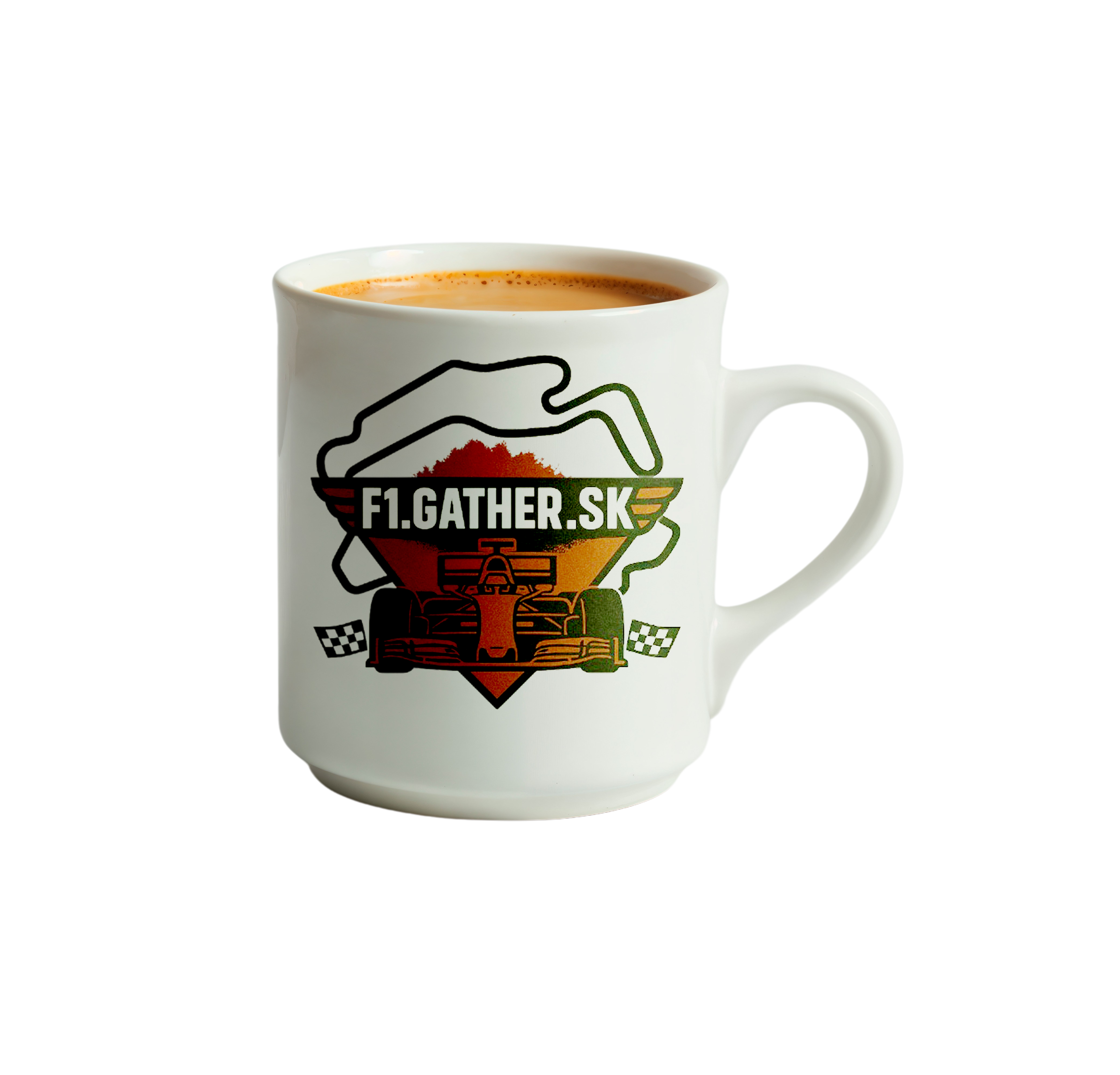 ☕ Hrnček F1.GATHER.SK: Pre ranný štart šampióna