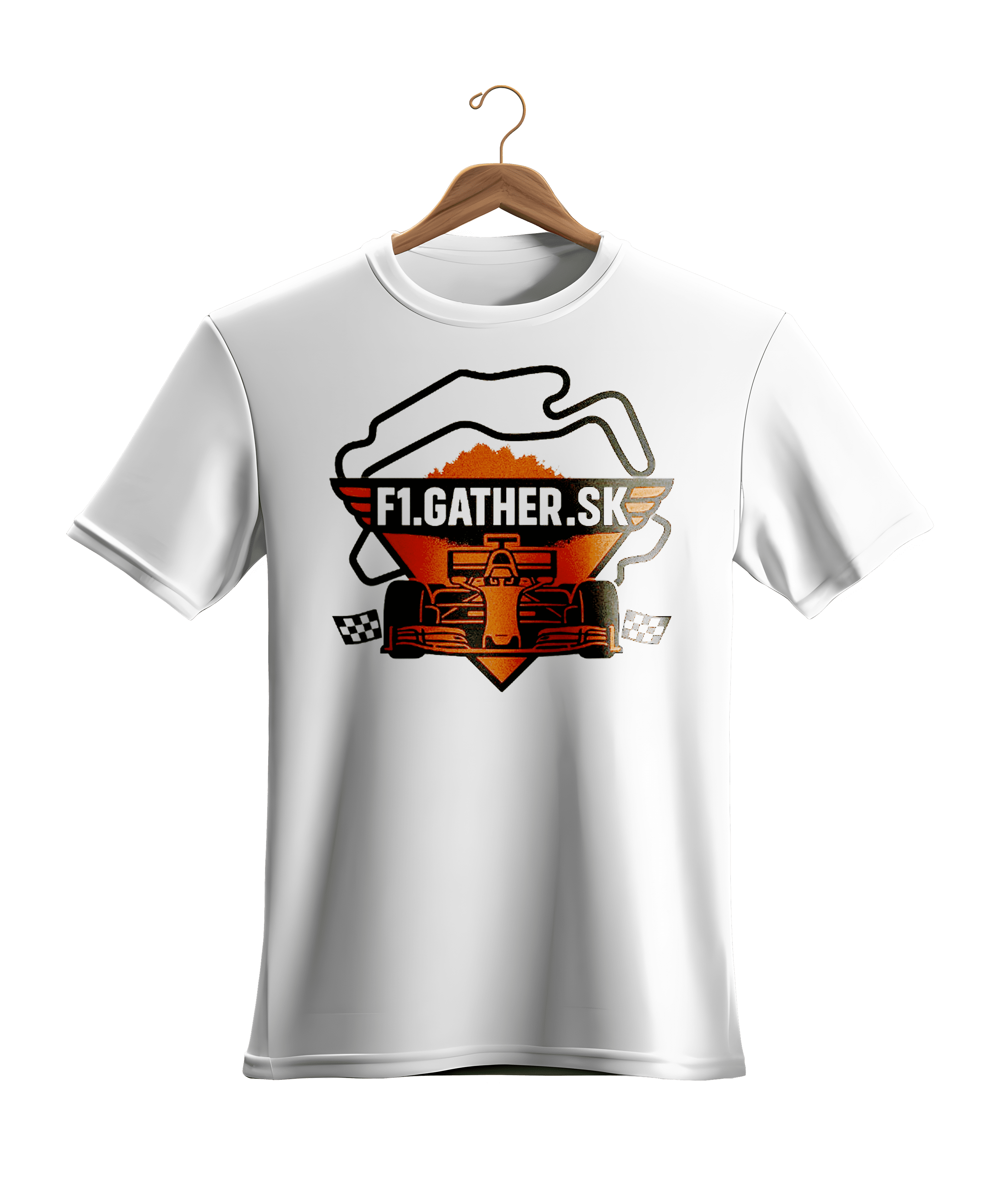 Biele Tričko F1.GATHER.SK: Klasika na trať aj do mesta